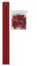 By annie zipper 4 yard Hot red