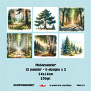 Paneler 143 - Pakke med 12 paneler i 14x14cm