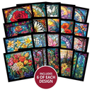 The Square Little Book of Stained Glass Florals