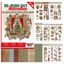 3d-push out 36 Christmas scenes