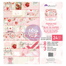 Strawberry Milkshake 12x12 Inch Paper Pad