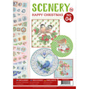 Push Out book Scenery 4 - Happy Christmas