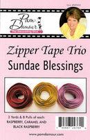 Zipper tape trio Sundae blessings