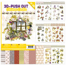 3d-push out 35 Christmas candles
