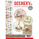 Charming christmas Push out book scenery 9