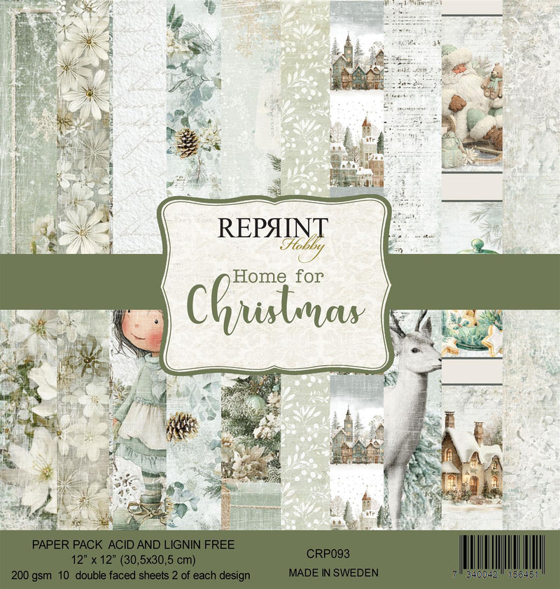 Home For Christmas 12x12 Inch Paper Pack