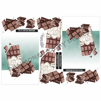3D ark Quick Cards Chokolade 27106