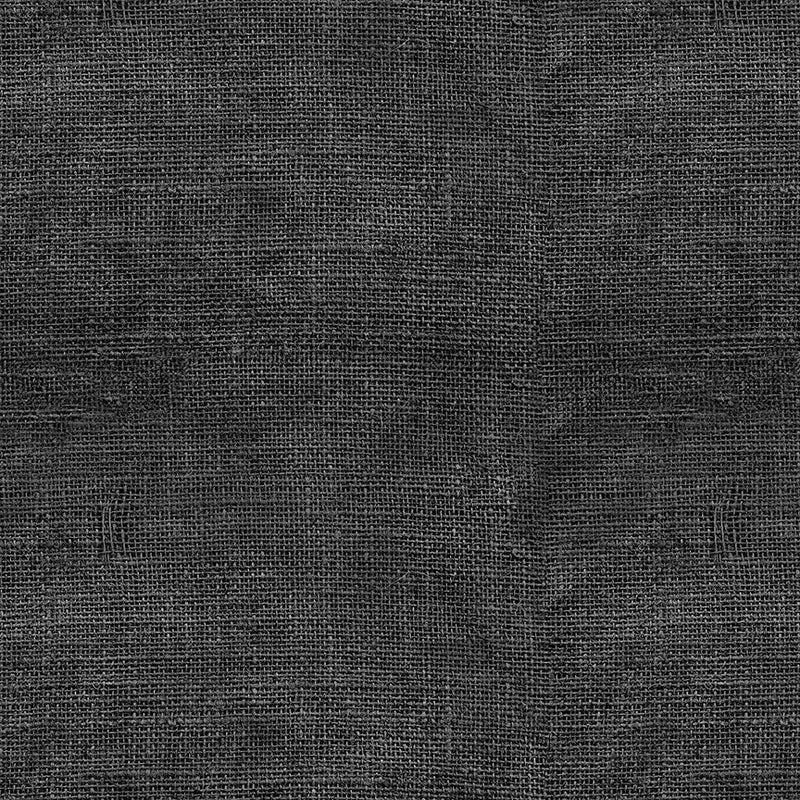 BURLAP TEXTURE Black 0,5m