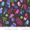 Radiant Midnight Reeds and Dots Blenders Watercolor Leaves  0,5m