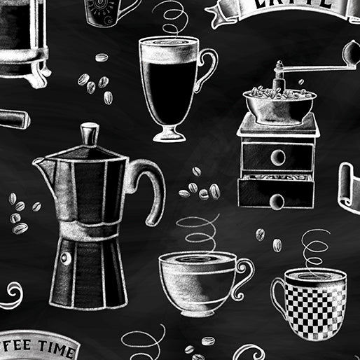 Perfect brew Rise 'N Grind Black/White Pr dm