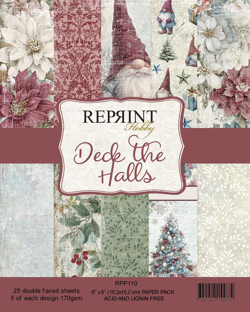 Paperpack Reprint - Deck the Halls Collection - 6x6