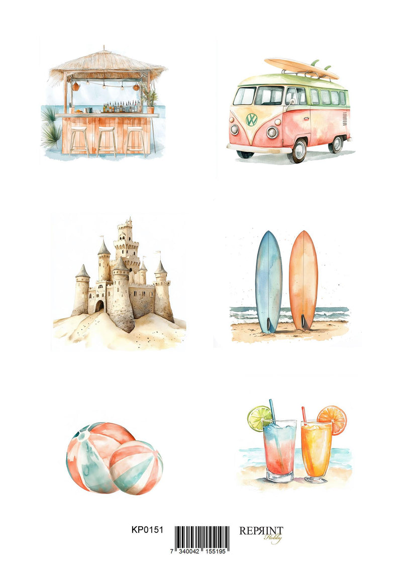 Klippark - The Beach - A4
