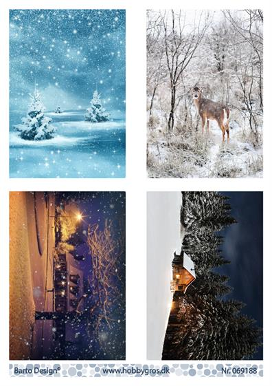 Bilder julelandskap