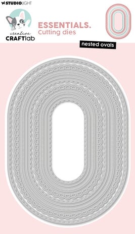 Nested Ovals Essentials Cutting Die