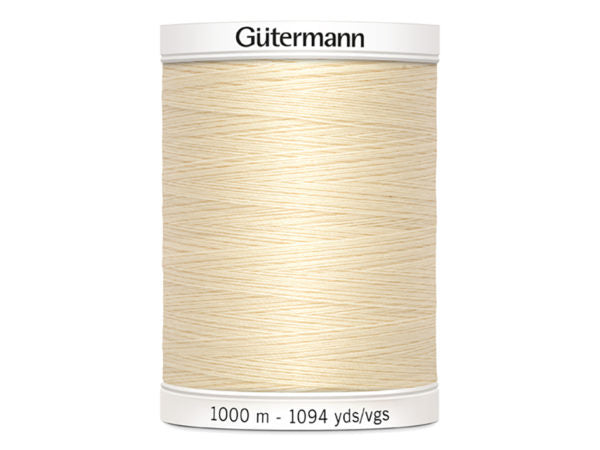 Gutermann Sew All 1000m 414 Kremfarge