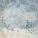 Reprint - Winter Vibes - 12x12  snowy day