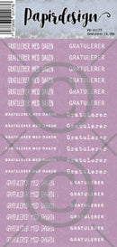 Stickers Gratulerer 13, lilla