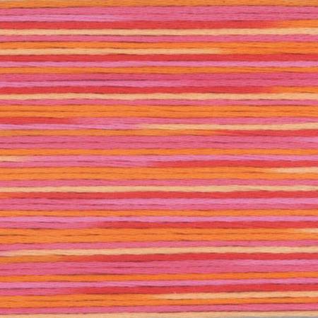 Cosmo 5003 variegated orange/ pink