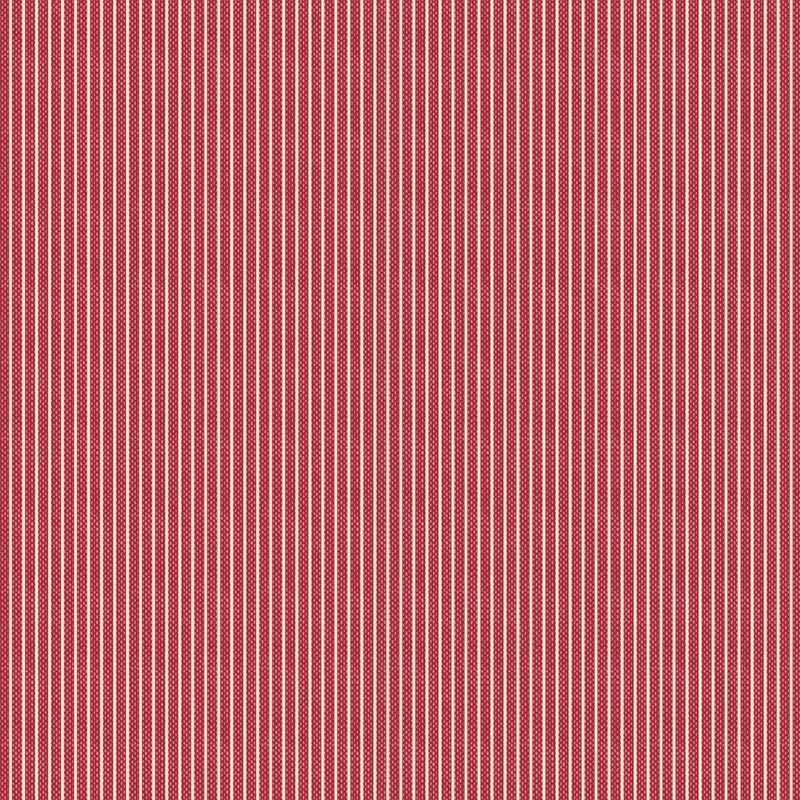 Creating memories Tinystripe Red – Winter – Woven Fabrics 0,5m