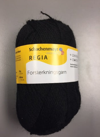 Regia Forsterkningsgarn - Svart