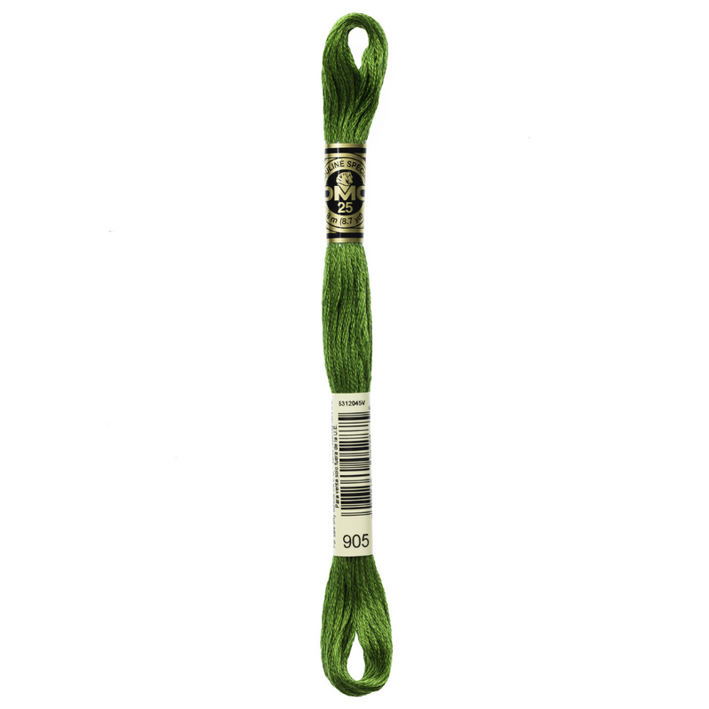 DMC 905 Dark parrot green