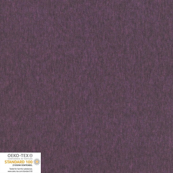 AVALANA Sweat Melange Brushed Purple 1m