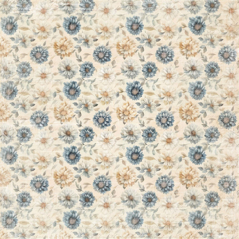 Cozy season Cozy flowers - 12x12
