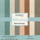 Reprint - The Bookshop Monochromes - 12x12