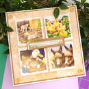 Torn edge nesting dies Squares