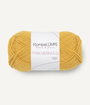 Klompelompe tynn merino 2025 Maisgul