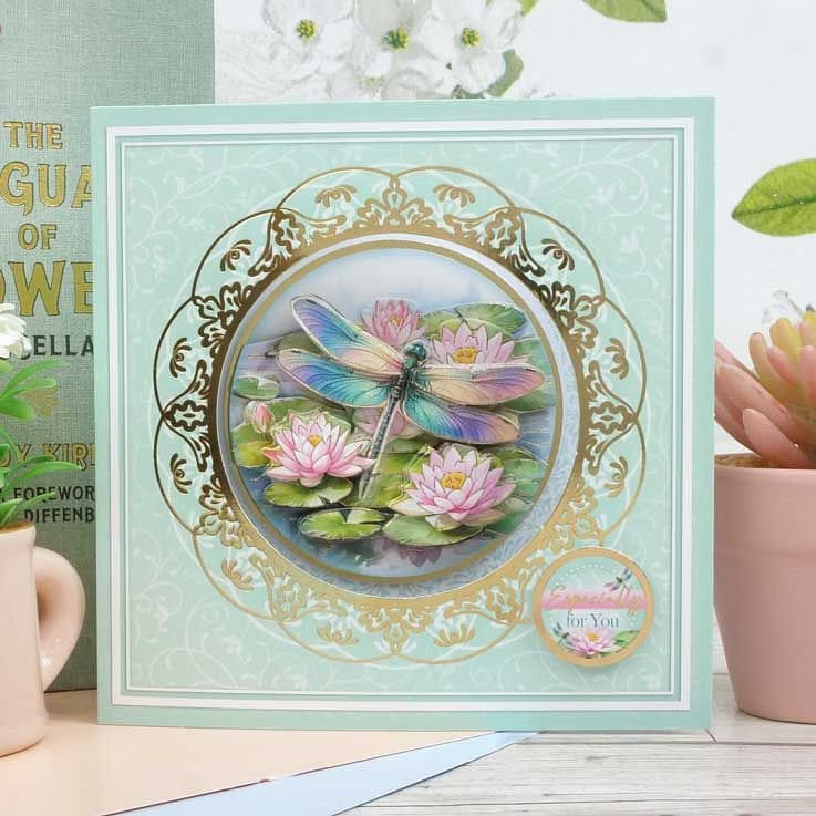 Garden Friends Decoupage Card Kit