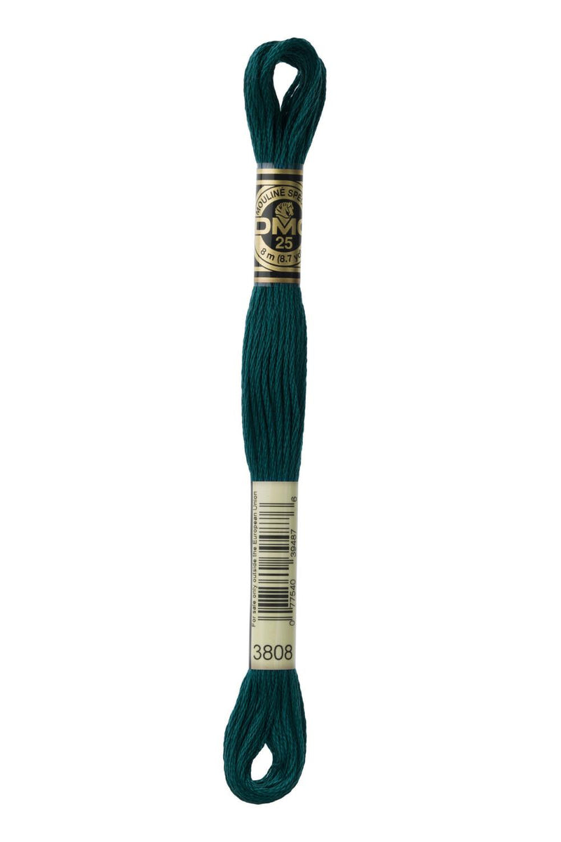 DMC 3808 Ultra very dark turquoise