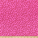 Best bits røde sko på rosa