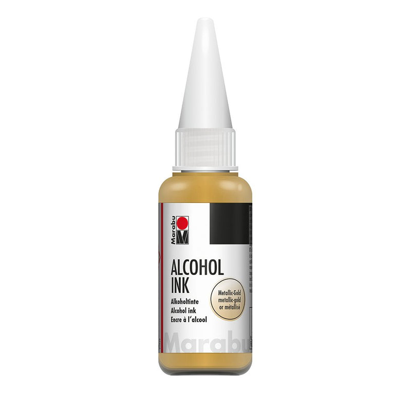 Marabu Alcohol Ink 20ml – 784 Metallic-gold