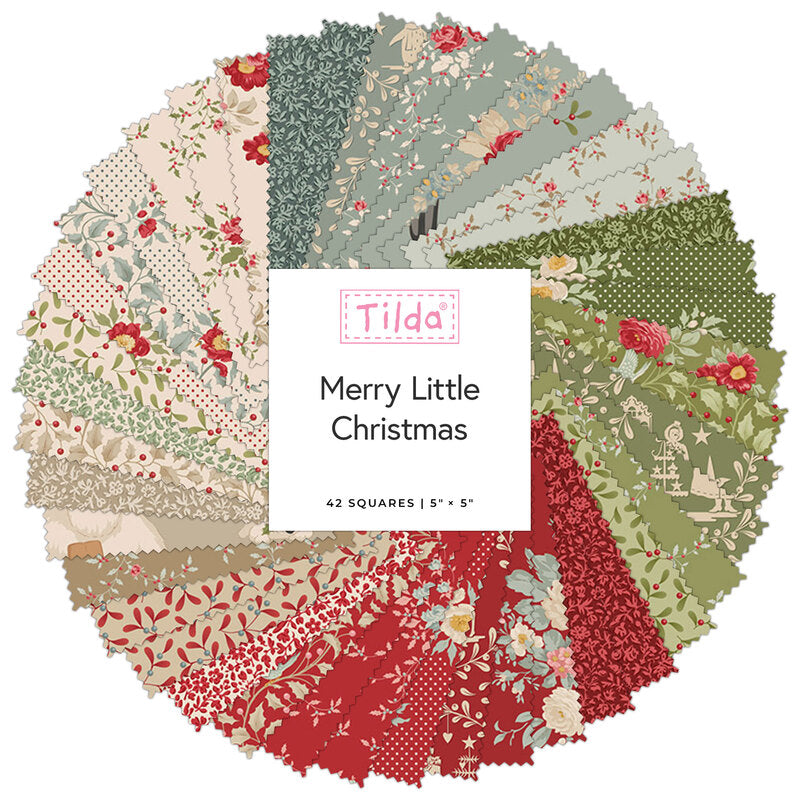 Tilda Merry little christmas Charm pack