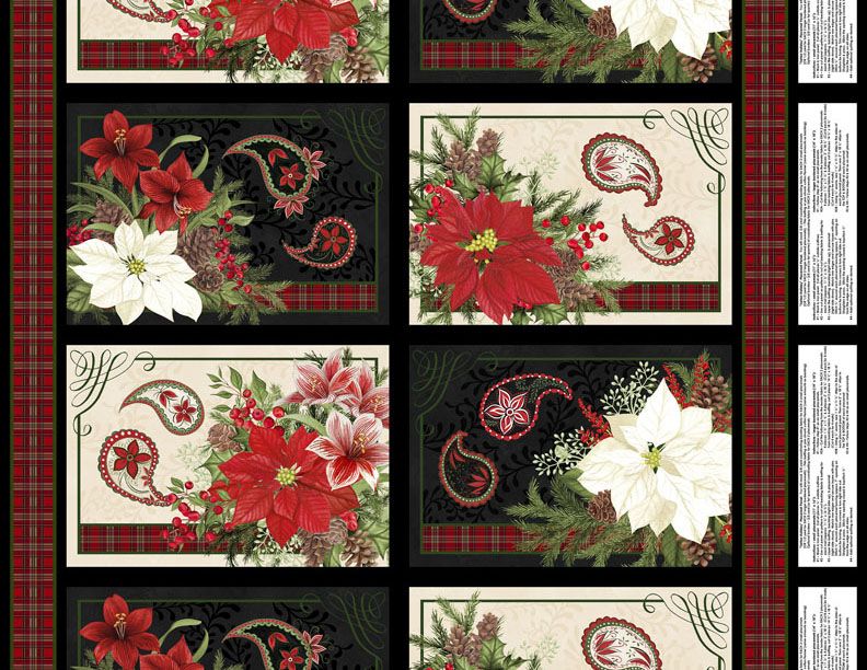 Tartan Holiday Placemat panel