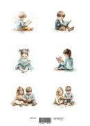 Klippark - Children reading - A4