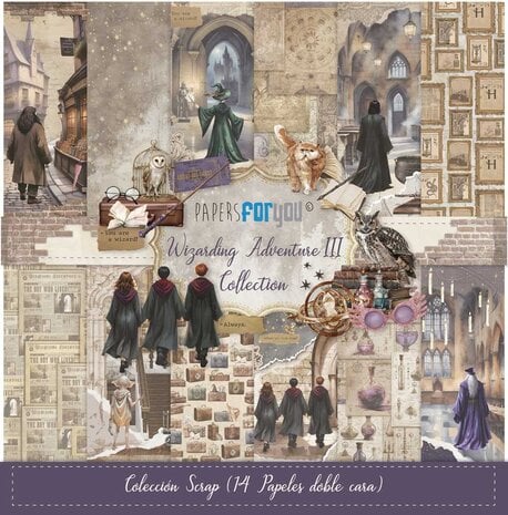 Wizarding Adventure III Scrap Paper Pack