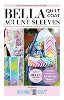 Bella Quilt coat Accent sleeves
