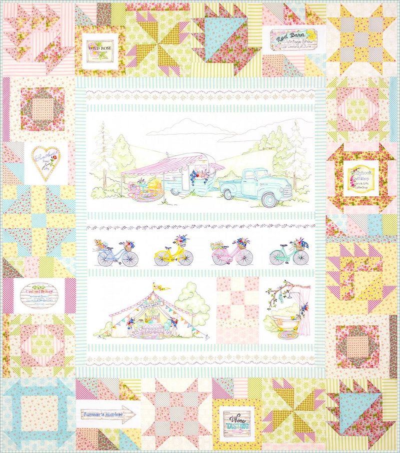 Girls getaway Block of month