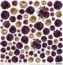 Plum in chocolate blomster