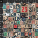 Christmastime bokstaver 0,5m