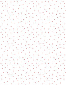 Pindots White/ red 0,5m