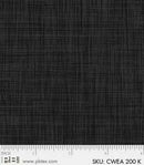 Color weave black 0,5m