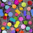 Knit one purl two Knitting notions Black Pr dm