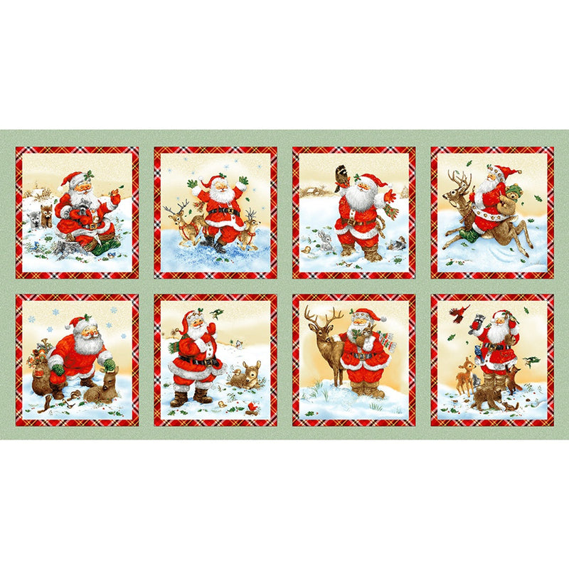 Santa`s friends panel