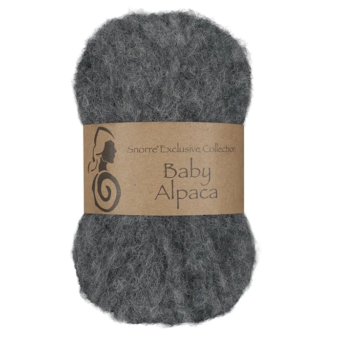 Viking Baby alpaca 315 Mørk grå