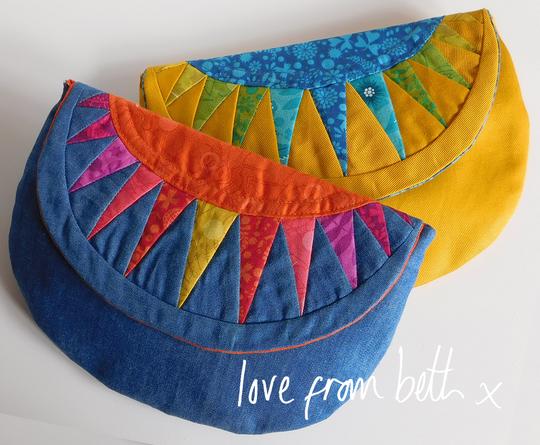 Sunburst purse