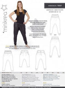 Minikrea Mønster - HaremBukse 70337 *