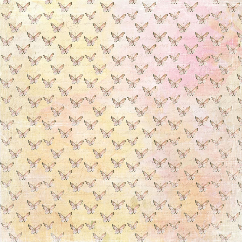 Reprint - Hello Easter Butterflies - 12x12